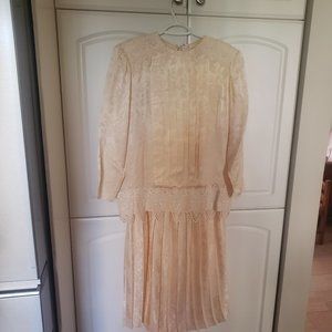 Silk Formal Dress  Size 8
